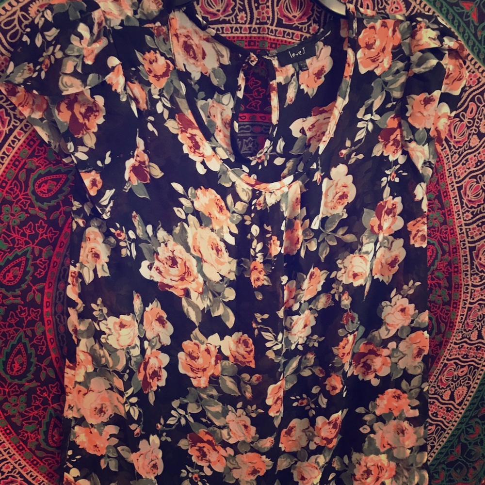 Floral blouse
